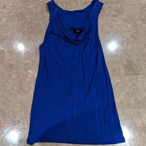 Royal Blue Racer Back Tank Top